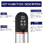 Вакуумна помпа - Automatic Penis Pump For Enlargement & Masturbator Erospace Men’s Play B13 - мініатюра 12