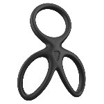 Ерекційне кільце - Triple Silicone Cock Ring Erospace Men’s Play B14 - мініатюра 3