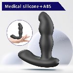 Масажер простати - Prostate Massager With Vibration & 360° Rotation Erospace Men’s Play B12 - мініатюра 12