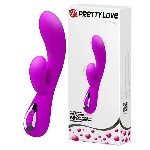 Вібратор - Pretty Love Honey Vibrator Purple - мініатюра 1