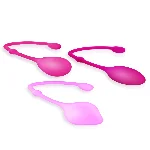 Набір вагінальних кульок - Yoba Tonic Perinee Set Pink - мініатюра 1