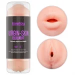 Мастурбатор - Virgin-Skin Blowout Stroker Vagina and Mouth - мініатюра 1