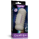 Насадка на член/мастурбатор - Knights Ring Vibrating Dual Purpose Sleeve-Wavy - мініатюра 1
