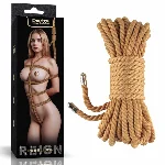 Мотузка - Rebellion Reign Natural Bondage Rope, 10 м - мініатюра 1