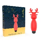 Міні-вібратор - Erospace Sweet Play Mini Reindeer Vibrator A10 - мініатюра 1