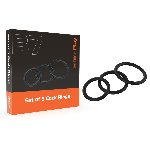 Ерекційні кільця - Erospace Men’s Play Set Of 3 Cock Rings B7 - мініатюра 1