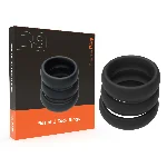 Набір ерекційних кілець - Erospace Men’s Play Set Of 3 Cock Rings B9 - мініатюра 1
