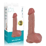 Фалоімітатор - Erospace Natural Play Silicone Dildo D1, 21 см - мініатюра 1