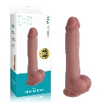 Фалоімітатор - Erospace Natural Play Silicone Dildo D3, 24 см - мініатюра 1
