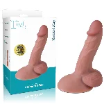 Фалоімітатор - Erospace Natural Play Silicone Dildo D4, 21 см - мініатюра 1