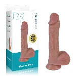 Фалоімітатор - Erospace Natural Play Silicone Dildo D5, 22 см - мініатюра 1