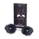 Наручники - Black Marabou Handcuffs - мініатюра 1