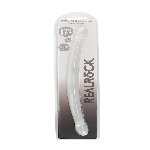 Двосторонній фалоімітатор - Realrock Double Dong 17" Transparent - мініатюра 1
