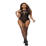 Бодістокінг - Bodystocking 2040, black - One Size - мініатюра 1