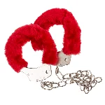 Поножі Plush Leg Cuffs Red - мініатюра 1