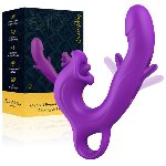 Вібратор - Erospace Sweet Play G-Spot Vibrator With Clitoral Licking & Flapping A17 - мініатюра 1