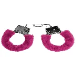 Наручники - Ouch! Beginner's Handcuffs Furry Pink - мініатюра 1