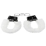 Наручники - Ouch! Beginner's Handcuffs Furry White - мініатюра 1