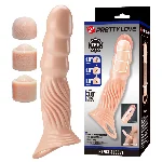 Насадка на член - Pretty Love Adjustable Penis Sleeve Extender 3.0" - мініатюра 1