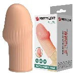 Насадка на член - Pretty Love Huel Penis Thicker Flesh - мініатюра 1