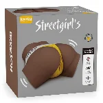 Мастурбатор - Streetgirl's 12 Sensation Pulse Black - мініатюра 1