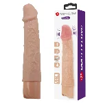 Реалістичний вібратор - Pretty Love Leander Realistic Vibrating Dildo Flesh - мініатюра 1
