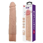 Реалістичний вібратор - Pretty Love Osric Realistic Vibrating Dildo Flesh - мініатюра 1