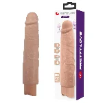 Реалістичний вібратор - Pretty Love Soren Realistic Vibrating Dildo Flesh - мініатюра 1