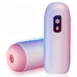 Мастурбатор - USB Rechargeable, 8 vibration functions - мініатюра 1