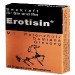 Таблетки - Erotisin, 30 таб. (08.2026) - мініатюра 1
