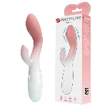 Вібратор - Pretty Love Brighty Vibrator White/Pink - мініатюра 1