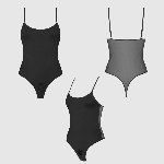 Боді з фіксацією дилдо Strap-On-Me Harness Body Signature – S – Black - мініатюра 2
