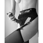 Труси для страпона з підв’язками для панчіх Strap-On-Me REBEL HARNESS - S - мініатюра 3