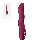 Пульсатор для точки G Fun Factory Stronic Wave Wine Red (м'яте паковання!!!) - мініатюра 3