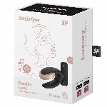 Смарт-вібратор для пар Satisfyer Double Love (Black) (м'яте паковання!!!) - мініатюра 8
