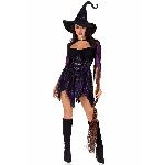 Костюм відьми Leg Avenue Mystical Witch XL, сукня, капелюх - мініатюра 5