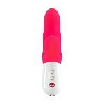 Вібратор-кролик Fun Factory MISS BI pink/white (м'яте паковання!!!) - мініатюра 4