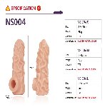 Насадка на член Kokos Nude Sleeve NS 004 S - мініатюра 4