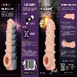 Насадка на член Kokos Nude Sleeve NS 006 S - мініатюра 5