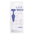 Анальна пробка Lux Active Twist Plug Small Blue (м'яте паковання!!!) - мініатюра 9
