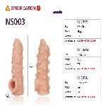 Насадка на член Kokos Nude Sleeve NS 003 S - мініатюра 4