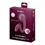 Вагінально-кліторальний вібратор Satisfyer G for Goddess 3 Wine Red (м'яте паковання!!!) - мініатюра 7