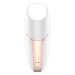Вакуумный клиторальный стимулятор Satisfyer Love Triangle White (м'яте паковання!!!) - мініатюра 7
