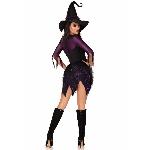 Костюм відьми Leg Avenue Mystical Witch M, сукня, капелюх - мініатюра 3