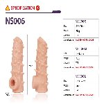 Насадка на член Kokos Nude Sleeve NS 006 S - мініатюра 4