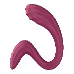Вагінально-кліторальний вібратор Satisfyer G for Goddess 3 Wine Red (м'яте паковання!!!) - мініатюра 1