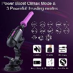 Міні секс-машина Hismith Mini Capsule Sex-Machine with Strong Suction Cup  (м'ята паковання!!!) - мініатюра 4