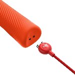 Вібромасажер Fun Factory VIM Vibrating Wand sunrise orange (м'яте паковання!!!) - мініатюра 8