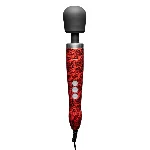 Вібромасажер DOXY Die Cast ROSE PATTERN, дуже потужний, живлення 220В, металевий корпус - мініатюра 1