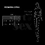 Ліф з шипами Art of Sex - Mistress, чорний з ефектом мокрого оксамиту, розмір M - мініатюра 3